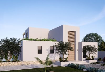 Ruime woonkamer van 3-slaapkamer nieuwbouwwoning in Grote Berg nieuwbouw