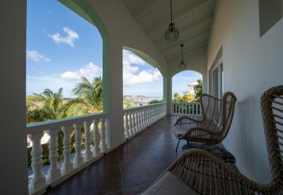 Privé zwembad van 3-slaapkamer appartement in Brakkeput Abou panoramisch uitzicht